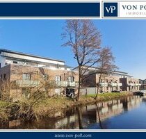 Angeln von der Terrasse - neuwertige ETW an der Lühe - Neuenkirchen