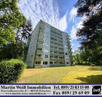 Zeitlos und frisch modernisiert: Großzügige 3-Zimmer-Wohnung mit Süd-Balkon am Haderner Forst - Neuried