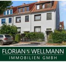 Reihenendhaus in ruhiger Lage - Großzügige Räume, Garten und zwei Balkone - Bremen / Woltmershausen