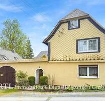 Ein Bauernhaus mit Potenzial, ein Bungalow als Ferienobjekt und ein Garten mit Weitblick! - Gefell Blintendorf