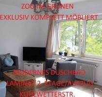 ZOO IM GRÜNEN EXKLUSIV KOMPLETT MÖBLIERT MODERNES DUSCHBAD LAMINAT 2. ETAGEAUFZUG KÜHLWETTERSTR. - Düsseldorf Düsseltal