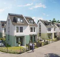 Modene Doppelhaushälfte, vis a vis zum Wald. Effizienzhaus 55 EE, südlich von Berlin, 10 min. zur Giga Factory - Erkner Hohenbinde