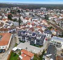 HELLE ARCHITEKTUR MIT SÜDBALKON - Moderne 2-Zimmer-Wohnung nahe Bahnhof - Obertshausen