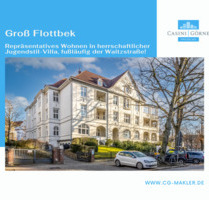 Repräsentatives Wohnen im herrschaftlichen Jugendstilgebäude fußläufig der Waitzstraße! - Hamburg Groß Flottbek