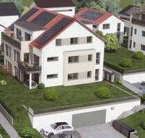Rollstuhlgerechte Erdgeschosswohnung, 6-Familienhaus, Terrasse, Gartenteil, Tiefg., Aufzug v. HAUSER - Vöhringen