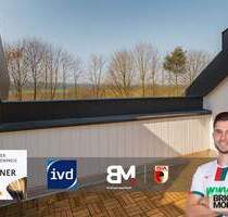 Sofort einziehen: Charmante 2 Zimmer DG Wohnung mit Loggia - Königsbrunn