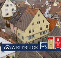 WEITBLICK: Fachwerkjuwel! - 198.000,00 EUR Kaufpreis, ca.  132,30 m² Wohnfläche in Marbach am Neckar (PLZ: 71672)