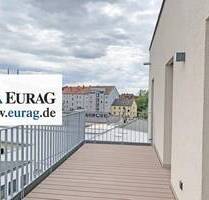 N-St. Leonhard: Erstbezug! Attraktive, helle 3-Zi-Whg (4. OG) mit EBK, Balkon, Aufzug, TG-SP - Nürnberg St Leonhard