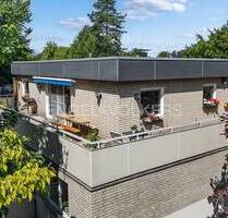 Sonnige 3 Zimmer Dachgeschosswohnung mit großem Südbalkon - Hamburg Poppenbüttel