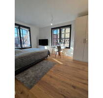 Vollmöbl. 25qm-Single-Apartment + 55qm WG-Gemeinschaftsräumen All-Inklusiv-Pauschalmiete - Lüneburg Altstadt