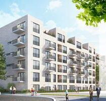 Neubau 2023 - 2 Zimmerwohnung (ohne Balkon) mit Kellerabteil am zukünftigen Gleisbogenpark - Stuttgart Stuttgart-Nord
