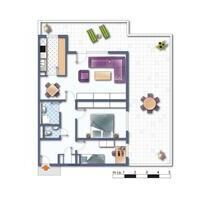 3 ZKB mit EBK und Dachterrasse - 1.250,00 EUR Kaltmiete, in Mannheim (PLZ: 68305) Gartenstadt