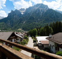 70qm,2Zi Wohnung ink 2Balkone,Garage,25qm Kellerwohnunghobbyraum - Mittenwald