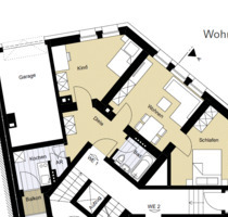 Sinfonie der Großstadt - Vermietete 3-Zimmer-Wohnung als Kapitalanlage zu verkaufen! ( WE 1 ) - Köln Innenstadt