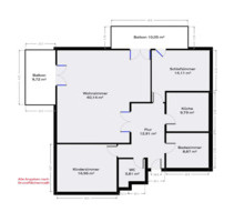 Wunderschöne 3 Zimmer Küche Bad Wohnung mit traumhaftem Blick in - Neustadt an der Weinstraße