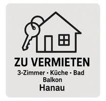 3-Zimmer-Wohnung zu vermieten - 900,00 EUR Kaltmiete, in Hanau (PLZ: 63450)