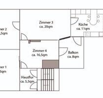 Attraktive 3,5Raum-Wohnung mit EBK und Balkon im Zentrum von Aken - Osternienburger Land