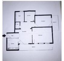 3 zi Wohnung , Parkett , 89m2 2 Balkone Bad Wörishofen zentral