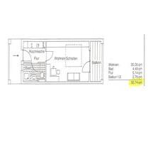 Nähe Kurgebiet:Gepflegtes 1-Zimmer-Appartment - Erdgeschoss - Kirchham