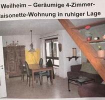 Weilheim – 4-Zi.-Maisonette, 107 m², 3 Balkone, Keller & Garage - Weilheim in Oberbayern