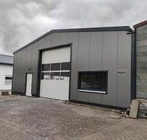Moderne Neubau Gewerbehalle mit 576m² in Grünsfeld zur Miete - Bretzfeld