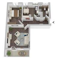 traumhafte sanierte Wohnung - 469,00 EUR Kaltmiete, ca.  55,81 m² in Magdeburg (PLZ: 39110) Diesdorf