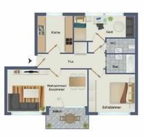 Moderne 3-Zimmer-Eigentumswohnung (Fassadenrenovierung im Juni ) - Weiden in der Oberpfalz