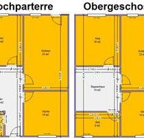 Reihenhaus mit 2 Vollgeschossen, Vorgarten, Hof, Photovoltaik - Steinhöfel