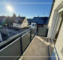 Moderne 3-Zimmer-Wohnung mit Balkon, Einbauküche, Stellplatz und ca. 50 m² ausgebautem Dachboden - Rutesheim
