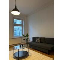 Zwischenmiete teilmöblierte Altbauwohnung in Ottensen - Hamburg Altona-Nord