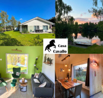 Ferienhaus-Oase am See (SaunaBoot) 1-6 P. Emsland- Herbstferien -Familien, Senioren, Paare - Natur, Auszeit, Rad fahren, Reiten, Ponyhof, mit Hund - Kassel Kirchditmold