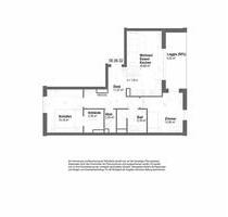 Vollmöbilierte 3 Zimmer Wohnung Ostend - Frankfurt am Main