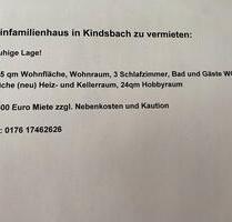 Haus in Kindsbach - 1.500,00 EUR Kaltmiete, ca.  155,00 m² in Landstuhl (PLZ: 66849)