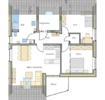 DG-Wohnung mit Balkon und Stellplatz - Zweitbezug - KfW 55 - Rhede
