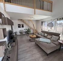 Exklusive Maisonettewohnung 185 m² in Pforzheim, Garage, EBK, Garten, 2 Bäder, Fußbodenh.