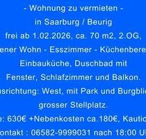 Wohnung zu vermieten Saarburg-Beurig - Ayl
