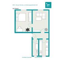 Wunderschön & ruhig gelegene 2-Raum Wohnung, am Rande Bornas - Taucha