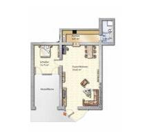 2 Zimmer Einlieger Wohnung - Komplett Neu Renoviert - Sulzheim