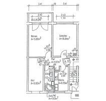 3-Raum-Wohnung in ruhiger Lage (Mietnachlass für Grundreinigung) - Dessau-Roßlau Brambach