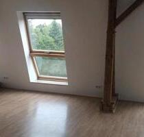 Dachgeschoss-Wohnung 3 Räume, Blick ins Grüne, Magdeburg, Balkon