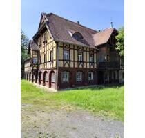 Fabrikantenvilla mit Umgebindehaus im Jugendstil - Großschönau