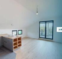 **Luxuriöses 2-Zimmer-Apartment mit großflächigen BALKON und EBK vor dem Toren Münchens** - Höhenkirchen-Siegertsbrunn