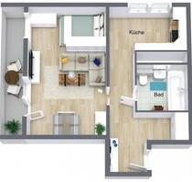 Frisch sanierte 1-Zimmer-Wohnung – Gemütlich wohnen in Cottbus-Sachsendorf