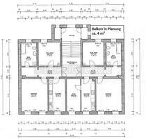 *Grundrissneuplanung*frisch zusammengelegte 6 RWG mit neuem Balkon*1 Küche und 2 Bädern* - Chemnitz Ebersdorf
