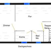 Dachgeschoss - 650,00 EUR Kaltmiete, in Nersingen (PLZ: 89278)
