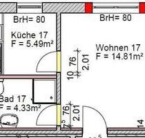 Ein-Raum-Wohnung - 305,00 EUR Kaltmiete, ca.  24,00 m² in Greifswald (PLZ: 17489)