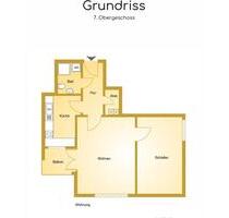 2 Zimmer Wohnung mit Blick über Lübeck. ab 01.11.2025