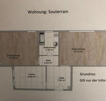 Vermiete 60 qm Souterrain - Wohnung in Sprockhövel