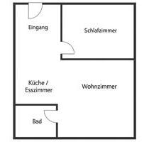 Kernsanierte 2 Zimmer Dachgeschosswohnung mit Stellplatz - Bretten
