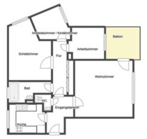 Wohnung 4-Zimmer 80qm !!!befristet bis 31.08.2026!!! - Berlin Reinickendorf